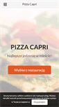 Mobile Screenshot of pizzacapri.pl
